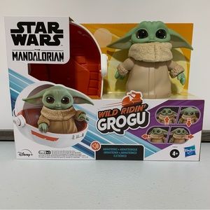 Disney Star Wars The Mandalorian Wild Ridin’ Grogu Animatronic-NIB